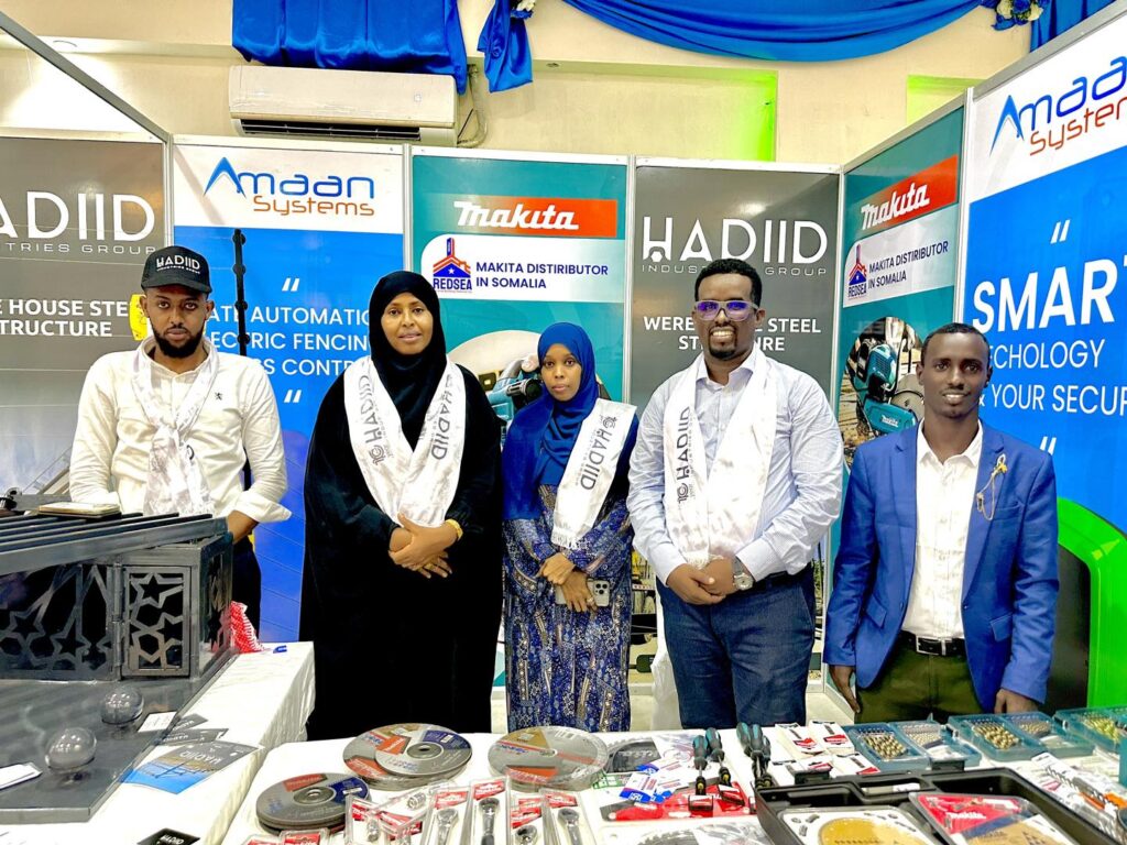Hadiid Industries Groups at Somali Business & Health Expo, Mogadishu,June 2024